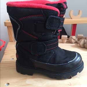 Toddler boy snow boots